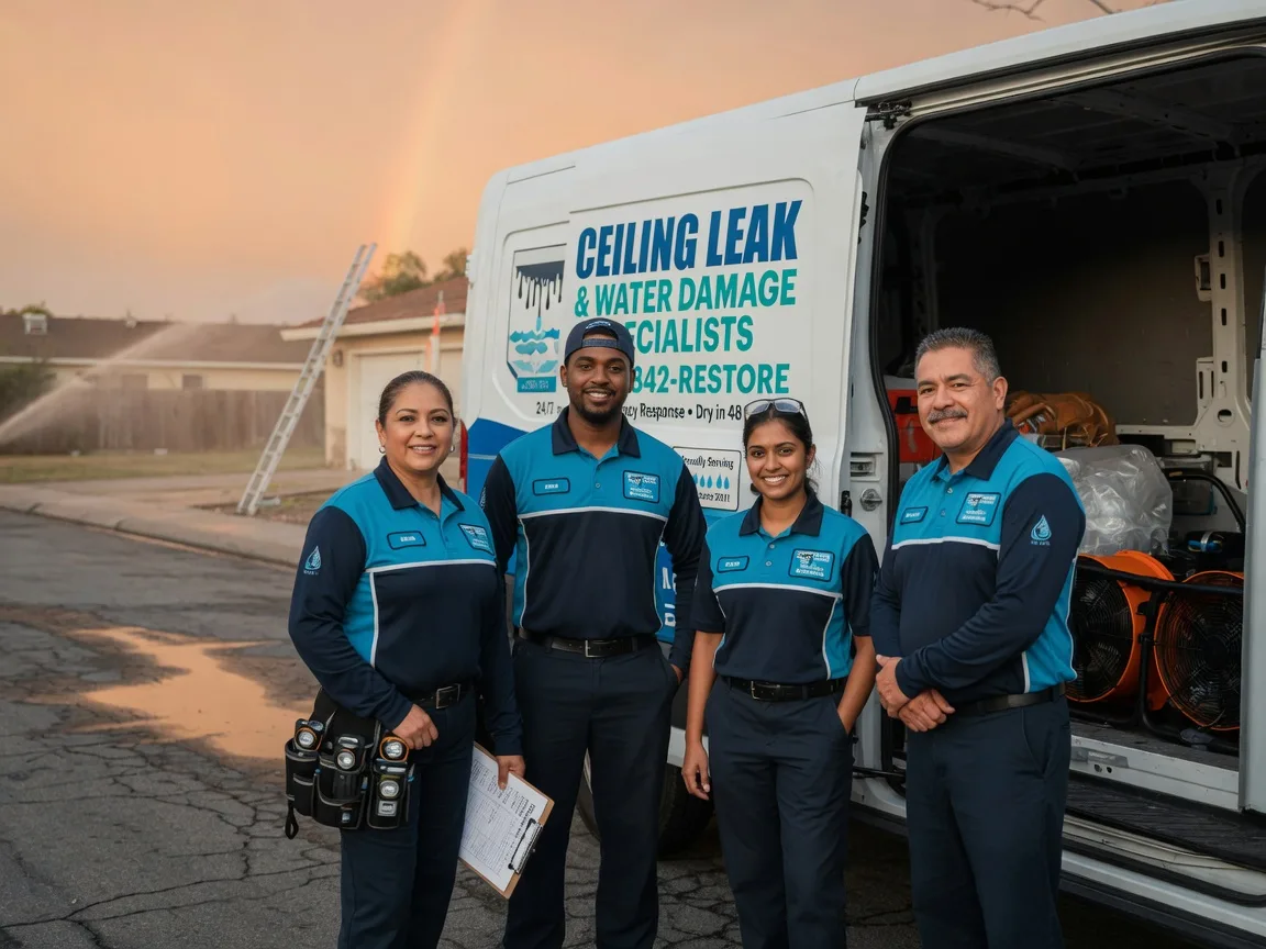 Ceiling Leak Cleanup company in Lattimer Mines, PA